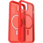 Carcasa antimicrobiana Otterbox Symmetry Plus compatibila cu iPhone 13, MagSafe, Red 3 - lerato.ro