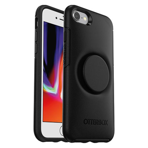 Carcasa Otterbox Pop Symmetry compatibila cu iPhone 7/8/SE 2020/2022 Black