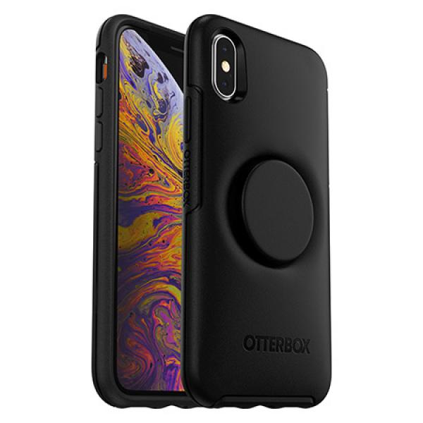 Carcasa Otterbox Pop Symmetry compatibila cu iPhone X/Xs Black 1 - lerato.ro