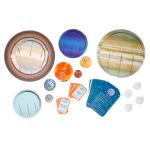Kit STEAM Ozobot OzoGoes to the Solar System, 1x tabla de joc, 8x planete, 10x carduri educationale, 36x carduri asociere, Multicolor 2 - lerato.ro