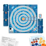 Kit STEAM Ozobot OzoGoes to the Solar System, 1x tabla de joc, 8x planete, 10x carduri educationale, 36x carduri asociere, Multicolor 6 - lerato.ro