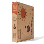 Kit STEAM Ozobot OzoGoes to the Sun, Earth & Moon, 1x tabla de joc, 4x carduri intrebari, 12x carduri cu informatii, 12x stickere, Multicolor 3 - lerato.ro