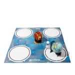 Kit STEAM Ozobot OzoGoes to the Sun, Earth & Moon, 1x tabla de joc, 4x carduri intrebari, 12x carduri cu informatii, 12x stickere, Multicolor 11 - lerato.ro