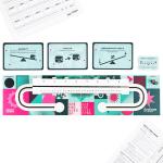Kit STEAM Ozobot OzoGoes on a Seesaw, 1x model de balansoar, 4x greutati, Sustine abilitati tehnice / creative, Kit interactiv si educational, Multicolor 5 - lerato.ro