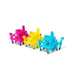Kit Ozobot Crawler, Extinde capacitate de miscare a robotului Ozobot Evo, Programabil in aplicatia Ozobot Evo si Ozobot Blockly/Editor, 6 bucati, Multicolor 2 - lerato.ro