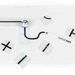 Kit magnetic interactiv Ozobot Color Code Base Kit, Compatibil cu robotii Ozobot Evo / Bit Plus, Tabla magnetica, 36 piese, Graphics 4 - lerato.ro