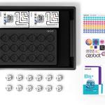 Set Ozobot Bit Plus Classroom Kit, 12 roboti, Programabil, Compatibil Arduino, Incarcare Wireless, Carioci incluse, Set activitati, Alb 2 - lerato.ro