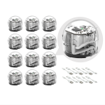 Set Ozobot Bit Plus Classroom Kit Lite, 12 roboti, Programabil, Compatibil Arduino, Incarcare Wireless, Alb 3 - lerato.ro