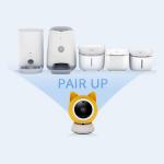 Camera smart PETONEER pentru animale, Audio Bidirectional, Control aplicatie, WiFi, Galben