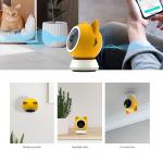 Camera smart PETONEER pentru animale, Audio Bidirectional, Control aplicatie, WiFi, Galben 7 - lerato.ro