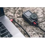Cablu pentru incarcare si transfer de date PGYTECH P-GM-123, USB Type-C/Lightning, MFi, 65cm, Negru/Rosu 3 - lerato.ro