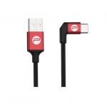 Cablu pentru incarcare si transfer de date PGYTECH, USB la USB-C, 35 cm, Negru 2 - lerato.ro