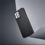 Carcasa PITAKA Air compatibila cu iPhone 13 Pro Black/Grey 4 - lerato.ro