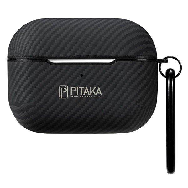 Carcasa PITAKA AirPal Mini Pro compatibila cu Apple AirPods Pro Black/Grey