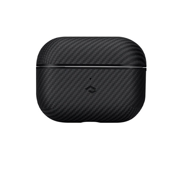 Carcasa PITAKA MagEZ pentru Apple AirPods Pro, Compatibila MagSafe, Black/Grey