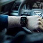 Carcasa PITAKA Air compatibila cu Apple Watch 4/5/6/SE (40 mm) Black/Grey