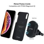 Carcasa PITAKA MagEZ Aramid Plain compatibila cu iPhone X/Xs Black/Grey 3 - lerato.ro