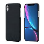 Carcasa PITAKA MagEZ Aramid Plain compatibila cu iPhone XR Black/Grey 2 - lerato.ro