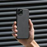 Carcasa PITAKA MagEZ Aramid compatibila cu iPhone 11 Pro Black/Grey 11 - lerato.ro