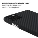 Carcasa PITAKA MagEZ Aramid compatibila cu iPhone 11 Pro Black/Grey 10 - lerato.ro