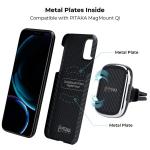 Carcasa PITAKA MagEZ Aramid compatibila cu iPhone 11 Black/Grey 3 - lerato.ro