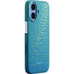 Carcasa Pitaka Ultra-Slim compatibila cu iPhone 17, Lucid Blue 2 - lerato.ro