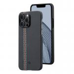 Carcasa PITAKA MagEZ 3 Fusion Weaving compatibila cu iPhone 14 Pro Rhapsody