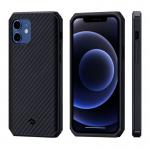 Carcasa PITAKA MagEZ Pro compatibila cu iPhone 12 Mini Black/Grey 6 - lerato.ro