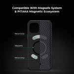 Carcasa PITAKA MagEZ Pro compatibila cu iPhone 12 Pro Max Black/Grey 5 - lerato.ro
