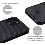 Carcasa PITAKA MagEZ Pro compatibila cu iPhone 12 Pro Max Black/Grey 13 - lerato.ro