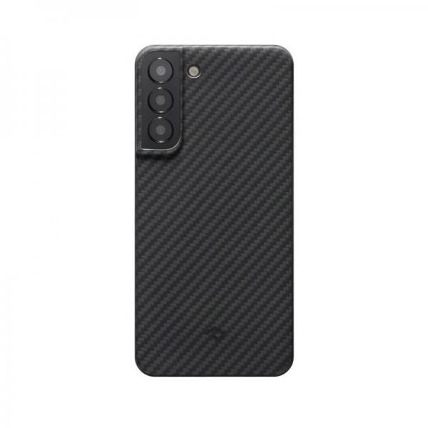 Carcasa PITAKA MagEZ compatibila cu Samsung Galaxy S22 Black/Grey