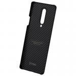 Carcasa PITAKA MagEZ Twill OnePlus 8 Black/Grey 3 - lerato.ro