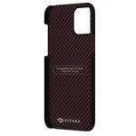 Carcasa PITAKA MagEZ compatibila cu iPhone 12 Mini Black/Red