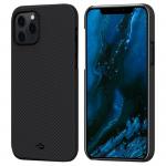 Carcasa PITAKA MagEZ Plain compatibila cu iPhone 12 Pro Max Black/Grey 2 - lerato.ro