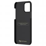 Carcasa PITAKA MagEZ Plain iPhone 12 Pro Max Black/Grey