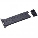 Curea Pitaka Carbon Fiber Modern compatibila cu cu Apple Watch 1/2/3/4/5/6/7/8/9/SE/SE2/Ultra, 42/44/45/49mm, Negru 13 - lerato.ro