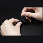 Curea Pitaka Carbon Fiber Modern compatibila cu cu Apple Watch 1/2/3/4/5/6/7/8/9/SE/SE2/Ultra, 42/44/45/49mm, Negru 15 - lerato.ro