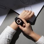 Curea Pitaka Carbon Fiber Modern compatibila cu cu Apple Watch 1/2/3/4/5/6/7/8/9/SE/SE2/Ultra, 42/44/45/49mm, Negru 17 - lerato.ro