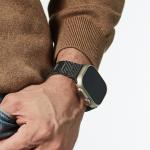 Curea Pitaka Carbon Fiber Modern compatibila cu cu Apple Watch 1/2/3/4/5/6/7/8/9/SE/SE2/Ultra, 42/44/45/49mm, Negru 27 - lerato.ro