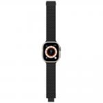 Curea Pitaka Carbon Fiber Modern compatibila cu cu Apple Watch 1/2/3/4/5/6/7/8/9/SE/SE2/Ultra, 42/44/45/49mm, Negru 8 - lerato.ro