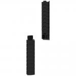 Curea Pitaka Carbon Fiber Modern compatibila cu cu Apple Watch 1/2/3/4/5/6/7/8/9/SE/SE2/Ultra, 42/44/45/49mm, Negru 11 - lerato.ro