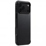 Carcasa Pitaka Aramid ProGuard compatibila cu iPhone 17 Pro, Black 3 - lerato.ro