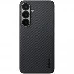Carcasa Pitaka Ultra-Slim cu MagSafe compatibila cu Samsung Galaxy S25, Negru 2 - lerato.ro