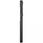 Carcasa Pitaka Ultra-Slim cu MagSafe compatibila cu Samsung Galaxy S25 Ultra, Negru 4 - lerato.ro