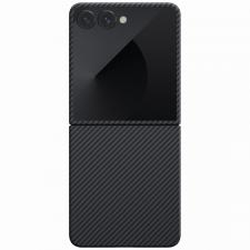 Carcasa Pitaka Ultra-Slim cu MagSafe compatibila cu Samsung Galaxy Z Flip 7, Negru