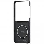 Carcasa Pitaka Ultra-Slim cu MagSafe compatibila cu Samsung Galaxy Z Flip 7, Negru 4 - lerato.ro