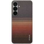 Carcasa Pitaka Ultra-Slim cu MagSafe compatibila cu Samsung Galaxy S25, Sunset 2 - lerato.ro