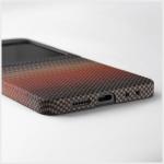 Carcasa Pitaka Ultra-Slim cu MagSafe compatibila cu Samsung Galaxy Z Flip 7, Sunset 6 - lerato.ro
