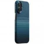 Carcasa Pitaka Ultra-Slim cu MagSafe compatibila cu iPhone 17, Moonrise 3 - lerato.ro