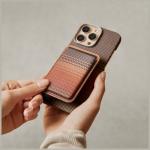 Portofel Pitaka Woven Wallet MagSafe, Sunset 13 - lerato.ro